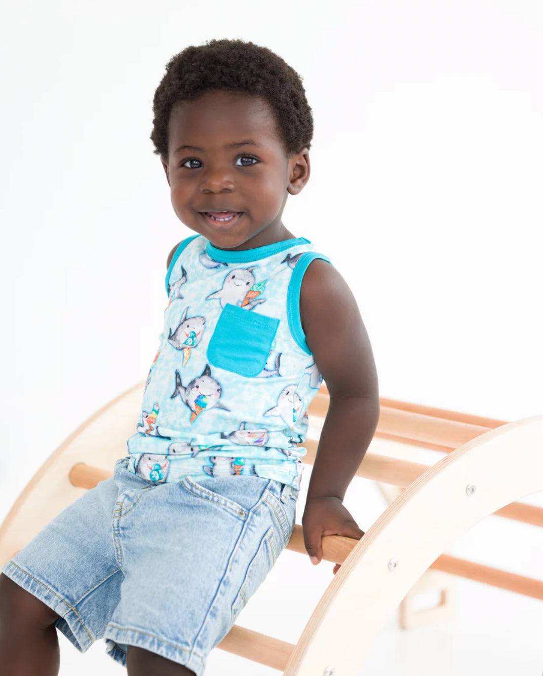 Birdie Bean- Jagger Pocket Tank