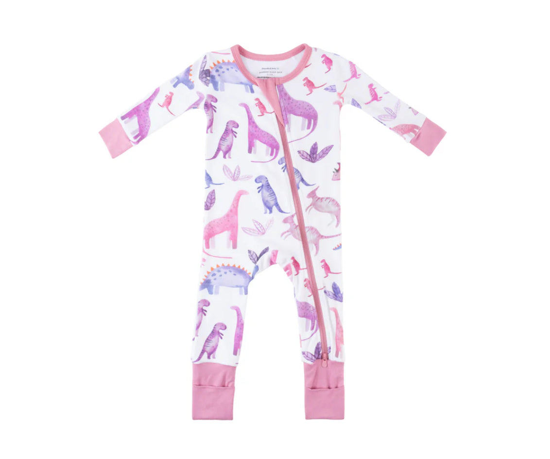 Dreamland Baby- Dreamy Dino (Rose) Zippy