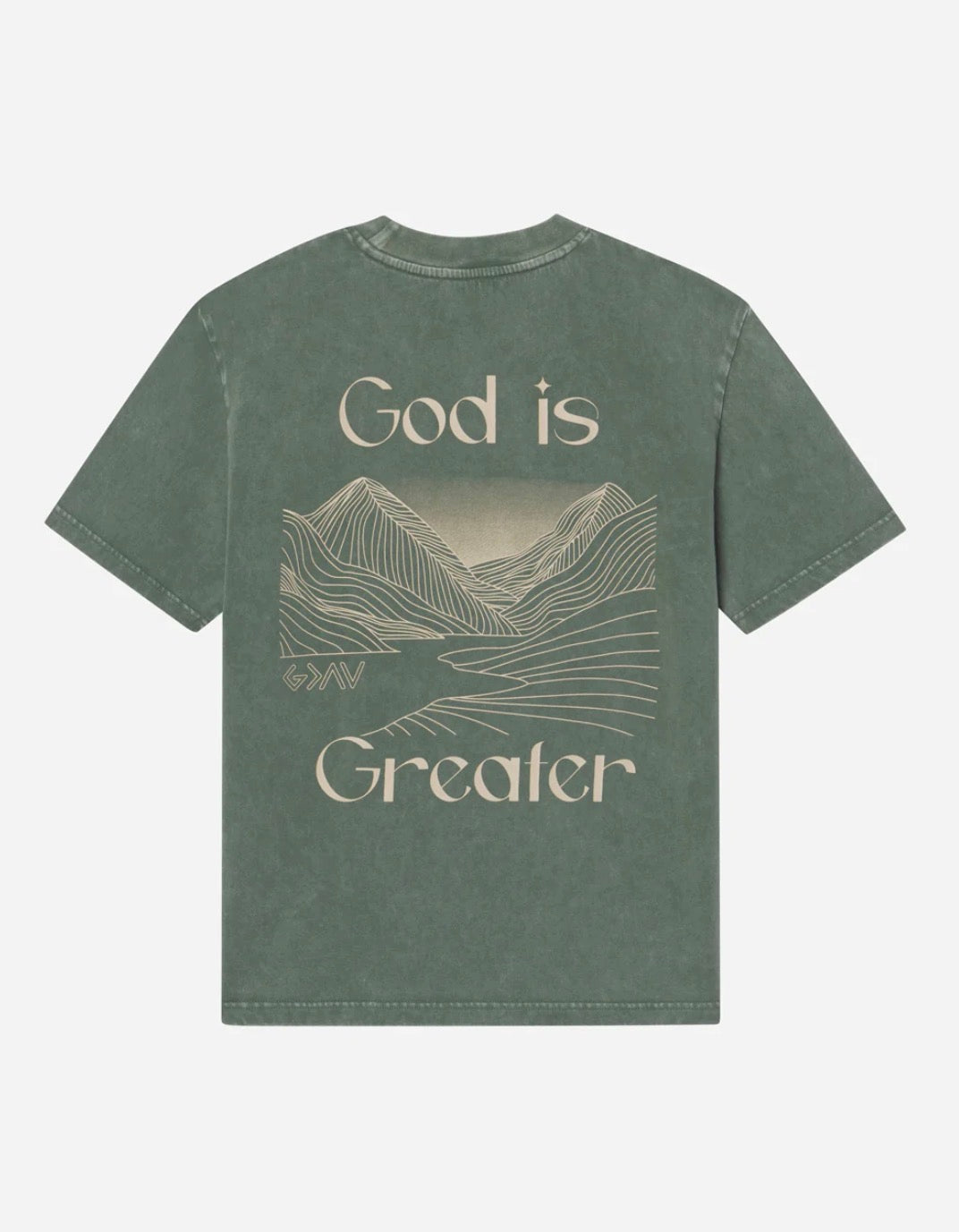 Elevated Faith: God is Greater Unisex Tee