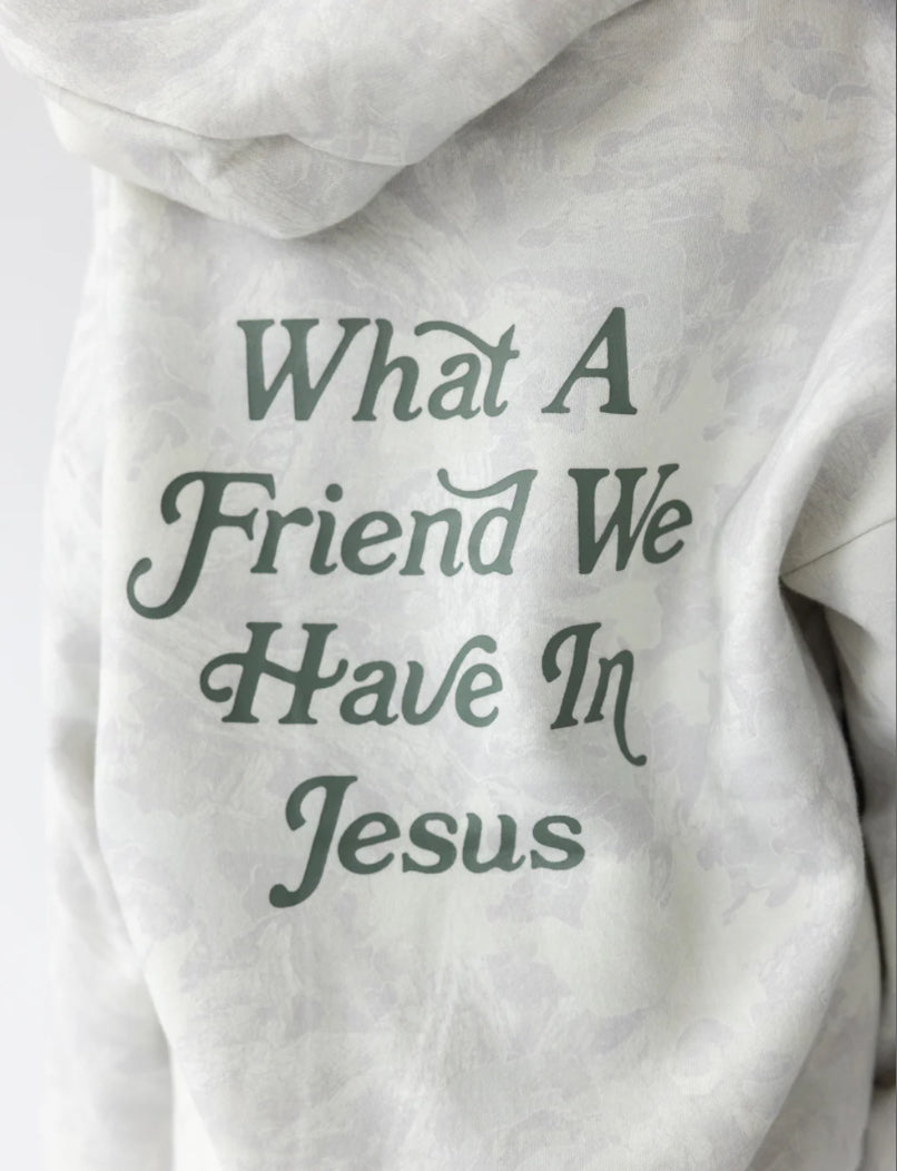 Elevated Faith- What a Friend in Jesus Kids Sweater
