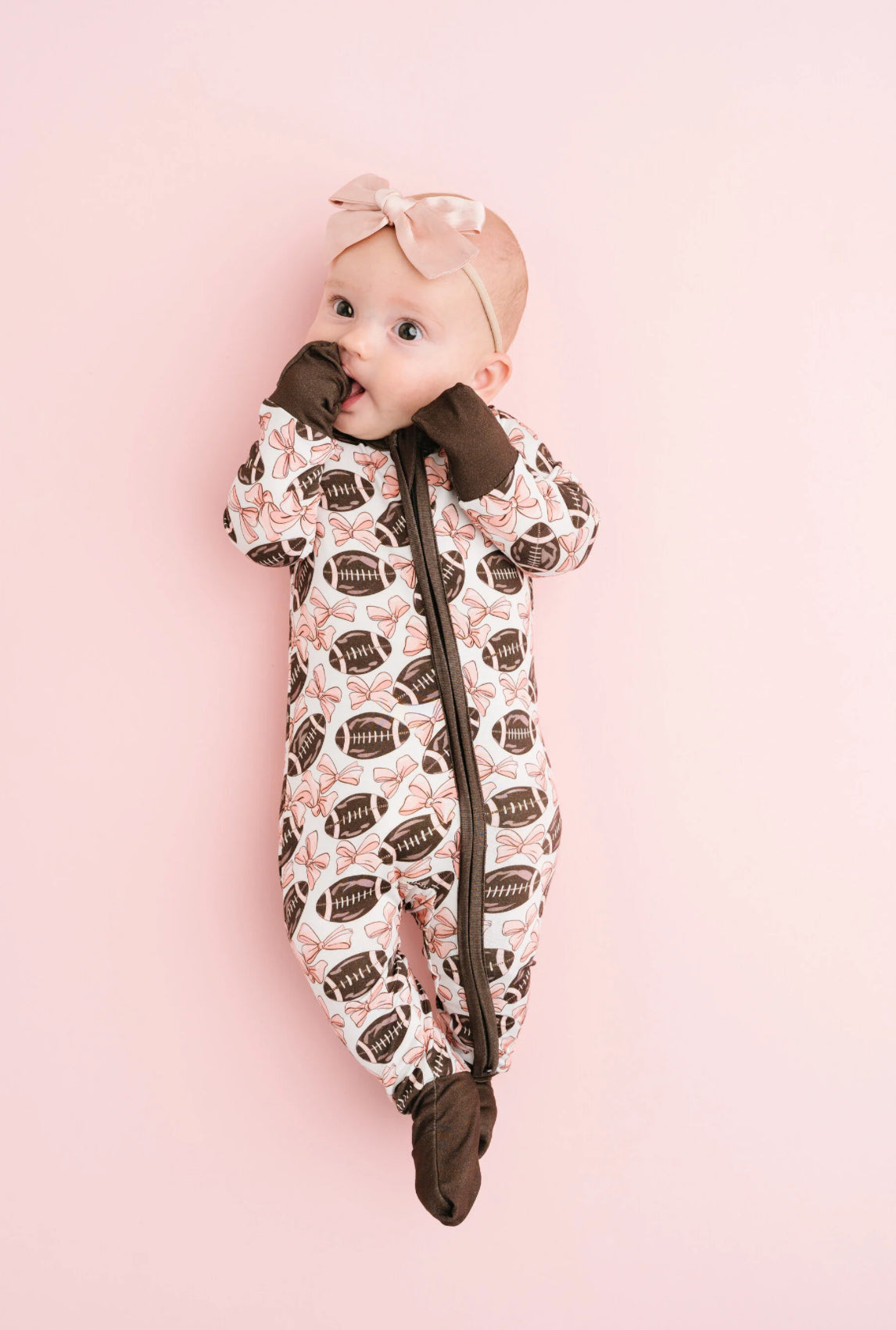 Little One Shop: Bows and Touchdowns Zippy