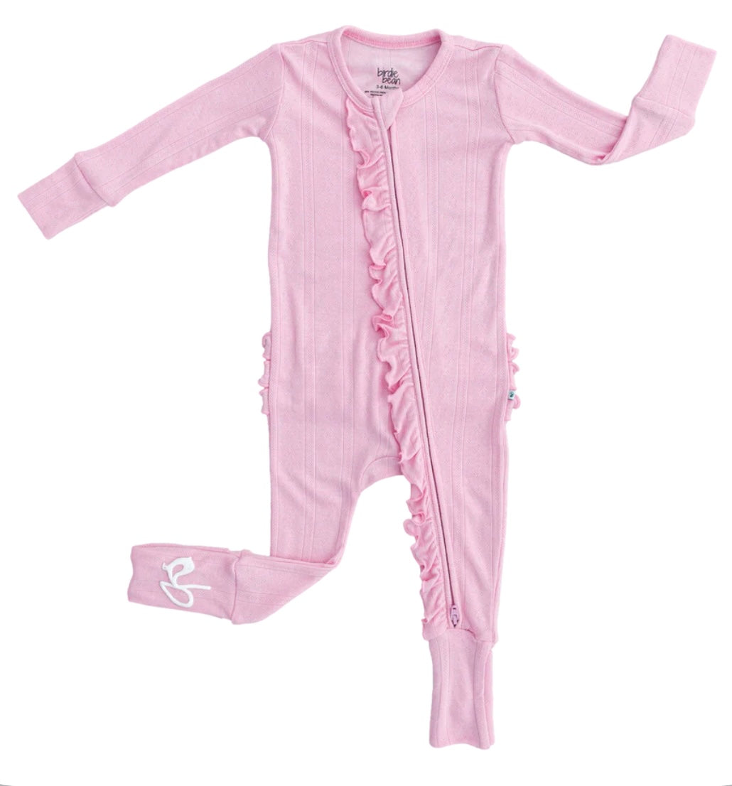 PINK POINTELLE RUFFLE CONVERTIBLE Zippy