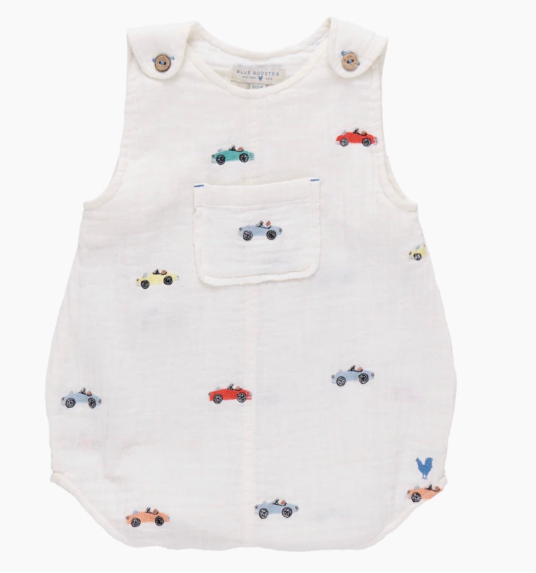 Blue Rooster- Noah Jumper: Vintage Cars