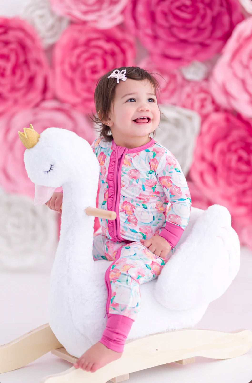 Birdie Bean: ELIZABETH RUFFLE CONVERTIBLE ROMPER