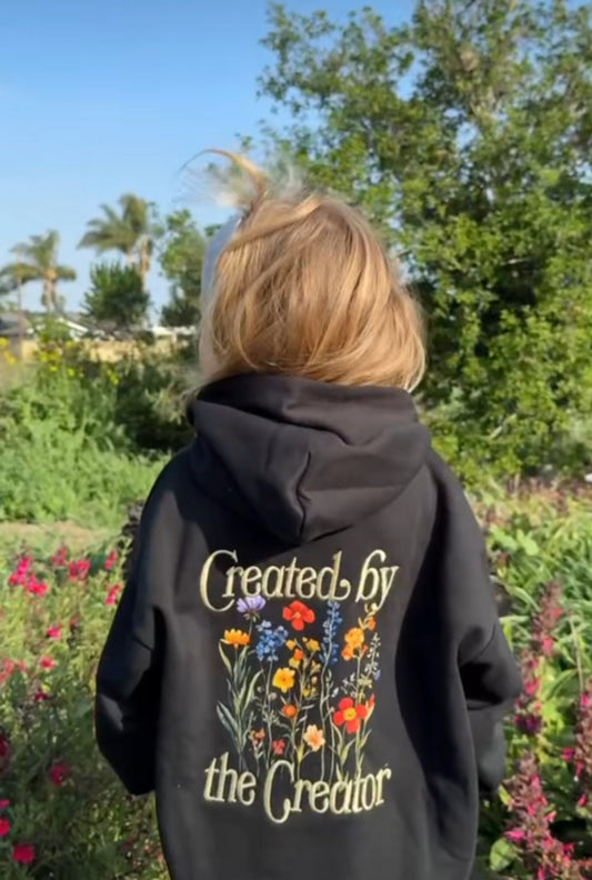 Elevated Faith- Created by the Creator Sweater (kids)