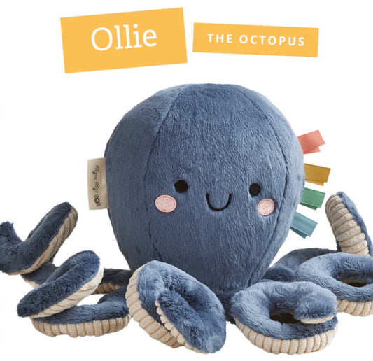 Itzy Ritzy- Sweetie Snuggles Plush: Ollie The Octopus