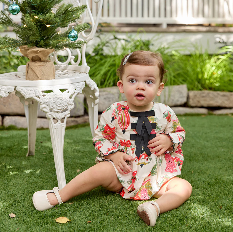 Pink Chicken- Baby Girls Hermione Bubble: Holly Bells