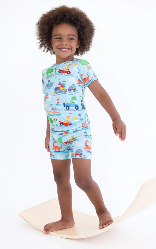 Ziggy 2-Piece Pajamas: SHORT
