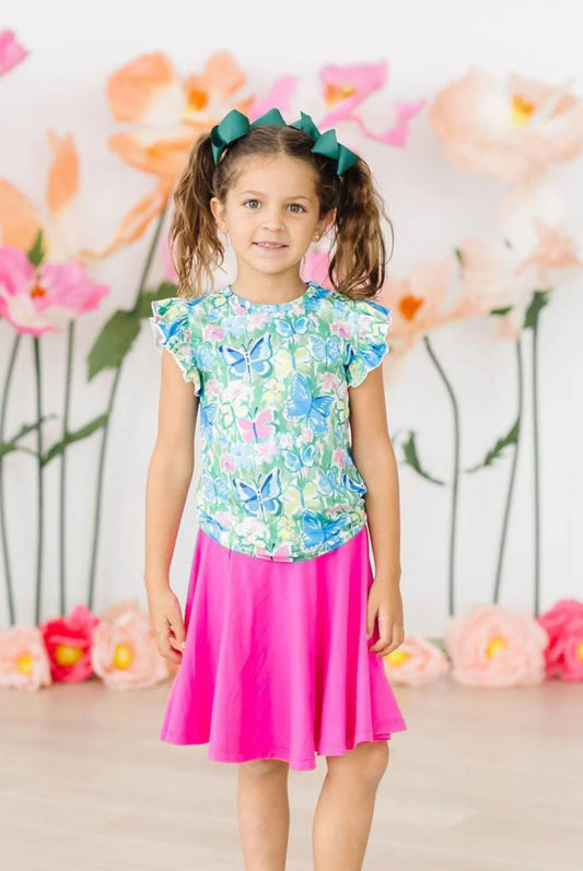 Watercolor Butterfly Flutter T-Shirt