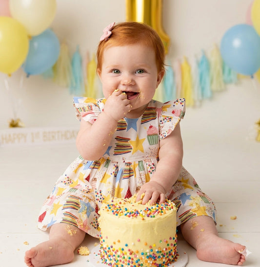 Pink Chicken- Jennifer Dress Set: Birthday Star