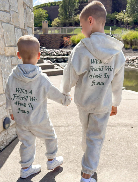 Elevated Faith- What a Friend in Jesus Kids Sweater