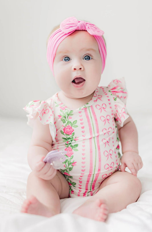Rosebud Bows Bodysuit